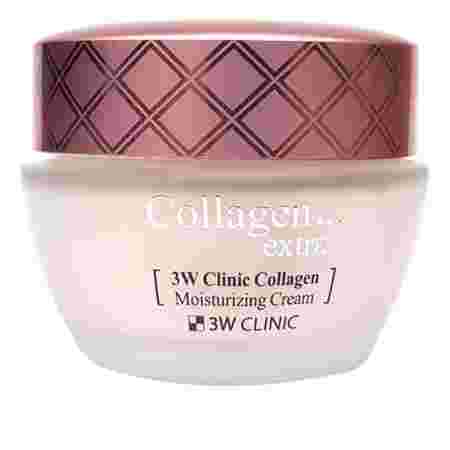 Крем увлажняющий для лица 3W CLINIC Collagen Extra Moisturizing 60 мл 