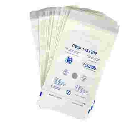 Пакети самоклеющиеся для стерилизации (белые) ПБСк 115х200 мм 100 шт Алвин 