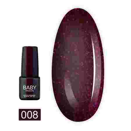 Гель-лак Baby Moon Burgundy 6 мл (008)