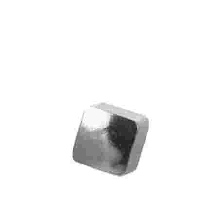 Серьги Caflon Studex средний размер Квадрат серебро R505W