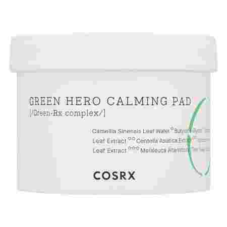Диски для лица COSRX One Step Green Hero Calming Pad 70 ед