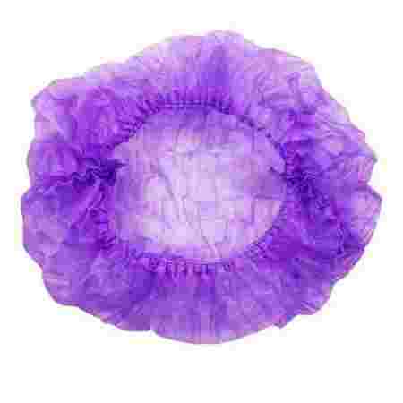 Шапочка ПМ на двойной резинке 100 шт (Фиолетовый)