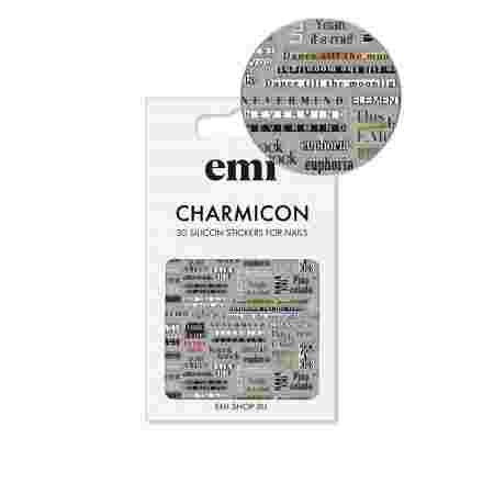 Наклейки для ногтей E.MI Charmicon 3D Silicone Stickers (167 Cheeky)