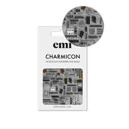 Наклейки для ногтей E.MI Charmicon 3D Silicone Stickers (196 Джой)