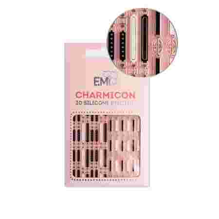 Наклейки для ногтей E.MI Charmicon 3D Silicone Stickers (156 Ремни)