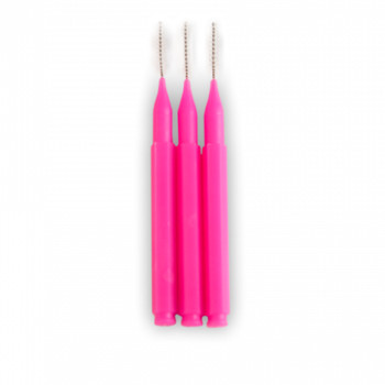 Щеточка Elan Baby Brush для ресниц и бровей 10 шт (Розовая)