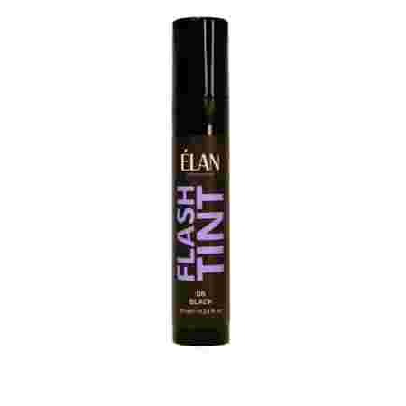 Окклюзивная система окрашивания бровей и ресниц Elan Flash Tint (черный 08)
