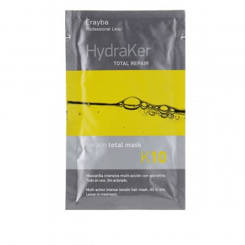 Маска Erayba Hydraker кератин+масло арганы K10 10 мл 