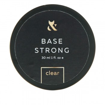 База для гель-лака FOX Base Strong Clear (банка) 30 мл 