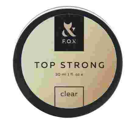 Топ для гель-лака FOX Top Strong Clear (банка) 30 мл 