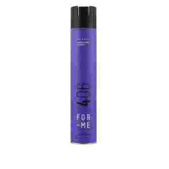 Лак FOR-ME 406 Hold&Brush Me Hairspray для волос сильной фиксации 500 мл
