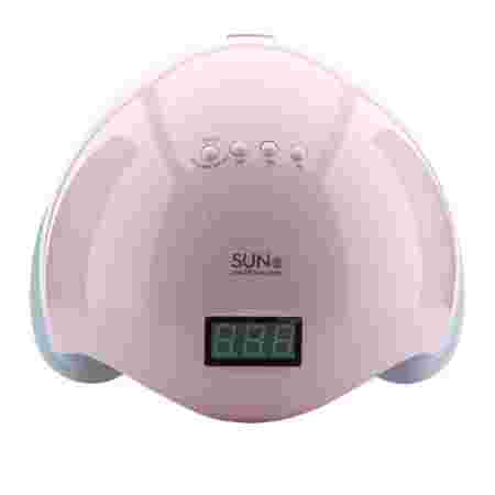 Лампа SUN 5 LED/UV гибрид с дисплеем 48 Вт (Pink)