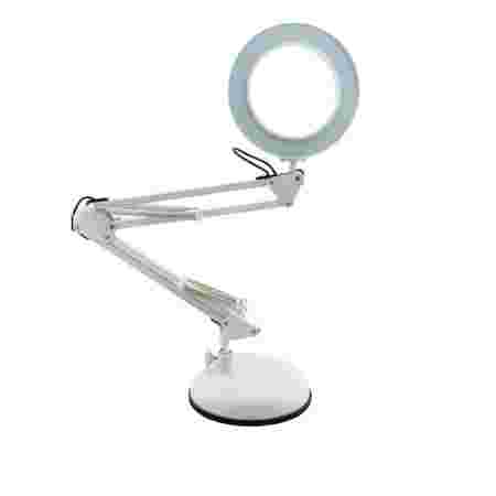 Лампа French LED 8w настольная для маникюра кольцо 105*(USB) (Белая)