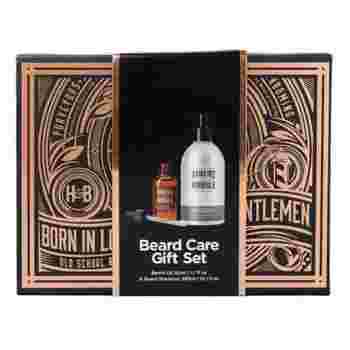 Бокс подарочный H&B Beard Gift set box (beard shampoo + beard oil)