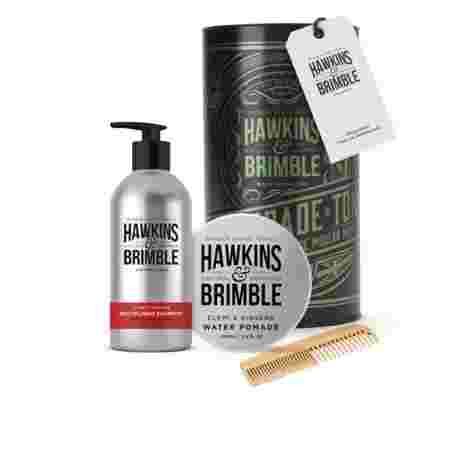Набор H&B Hair Gift Set - Shampoo Water Pomade & Comb 