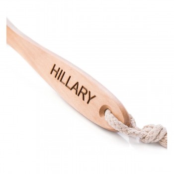Щетка массажная  для сухого массажа сизалевая Hillary 