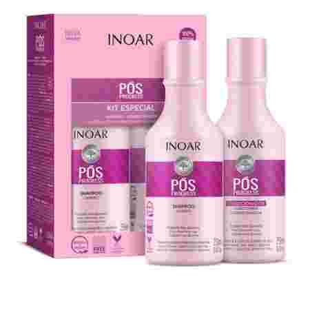 Набор INOAR Kit Duo Pos Progres для поврежденных волос 2х250 мл