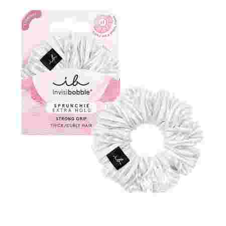 Резинка-браслет для волос invisibobble SPRUNCHIE EXTRA HOLD (Pure White)