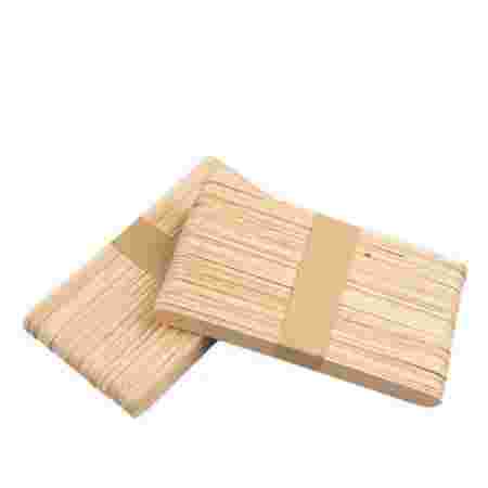 Шпатель ItalWax HIVE деревянный узкий (10Х140мм) 50 шт 