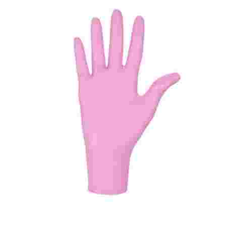 Перчатки нитриловые без пудры нестерильные Nitrylex 1 шт (Pink)