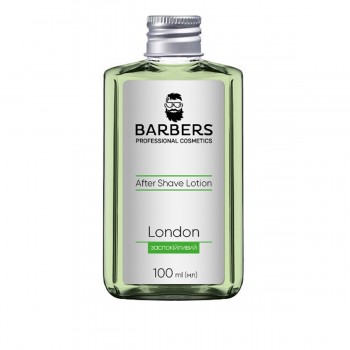 Лосьон Barbers успокаивающий после бритья London 100 мл 