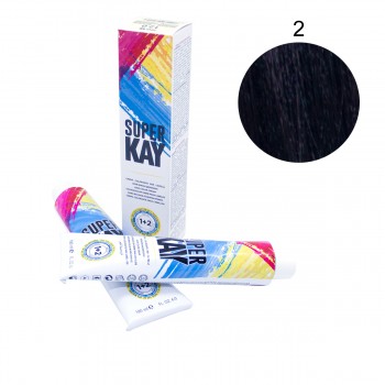 Краска KayPro Super Kay для волос 180 мл (2-00)