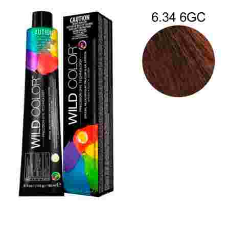 Краска-крем перманентная KayPro WildColor для волос 180 мл (6-34 6GC)