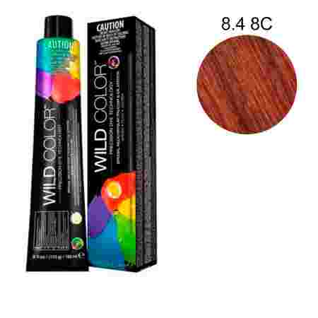 Краска-крем перманентная KayPro WildColor для волос 180 мл (8-4 8C)