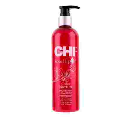Шампунь защитный для окрашенных волос CHI Rose Hip Oil Protecting 340 мл