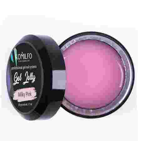 Гель KOMILFO Jelly 50 г (Milky Pink)
