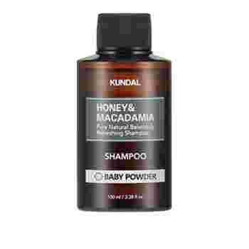 Шампунь Kundal Honey & Macadamia Nature Shampoo Baby Powder 100 мл
