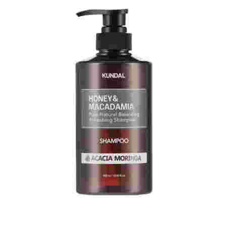 Шампунь Kundal Honey & Macadamia Nature Shampoo Acacia Moringa 500 мл