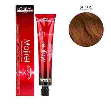 Краска для волос Loreal Majirel 50 мл (8.34)