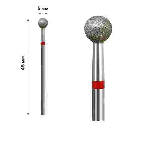 Фреза Алмазная mART (Шарик Red 5 мм (М-018))