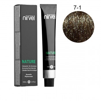 Краска для волос без аммиака Nirvel Nature 7-1 100 мл