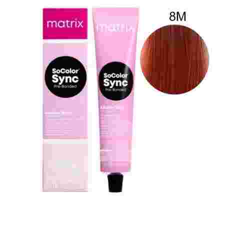 Краска для волос без аммиака Matrix Color SYNC 8M 90 г