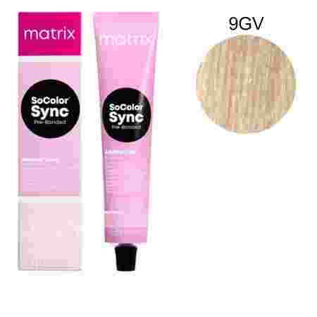 Краска для волос без аммиака Matrix Color SYNC 90 г (9GV)