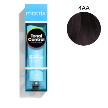 Тонер для волос Matrix Tonal Control 90 мл (4AA (шатен глубокий пепельный))