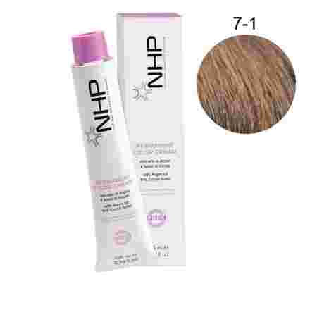 Краска для волос без аммиака с аргановым маслом Maxima NHP 7-1 100 мл