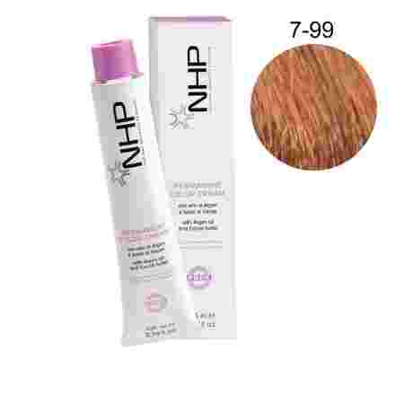 Краска для волос без аммиака с аргановым маслом Maxima NHP 7-99 100 мл