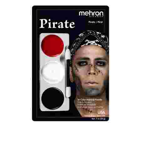 Набор кремового грима MEHRON для образа "Пират" 17 г