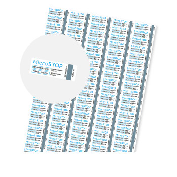Индикатор для контроля стерилизации Microstop 100 ед/лист