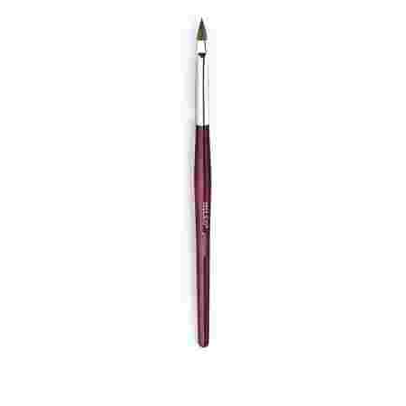Кисть для акрила Mileo Professional круглая деревянная ручка (№1)