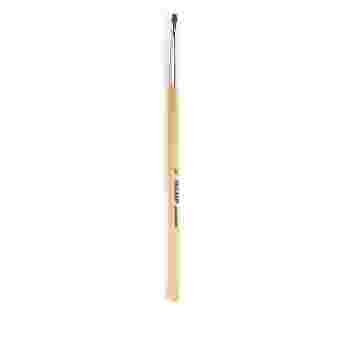 Кисть для геля Mileo Professional прямая деревянная ручка (№1)