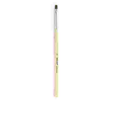 Кисть для геля Mileo Professional прямая деревянная ручка (№3)
