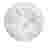 Голограммный декор NailApex 231 кружочки белые с розовым отливом маленькие