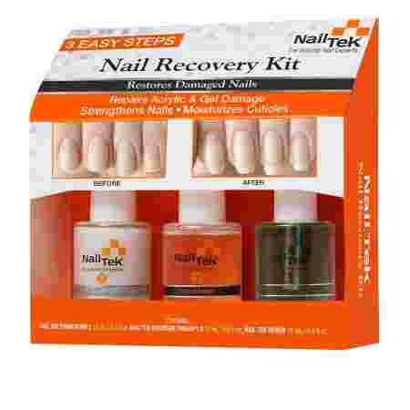 Набор Nail Tek Restore Damaged Nails Kit 3*15 мл