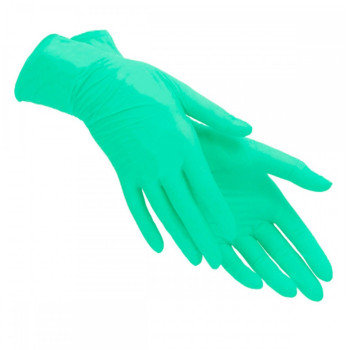 Перчатки нитрил без пудры нестер Nitrylex 1 пара (Green)