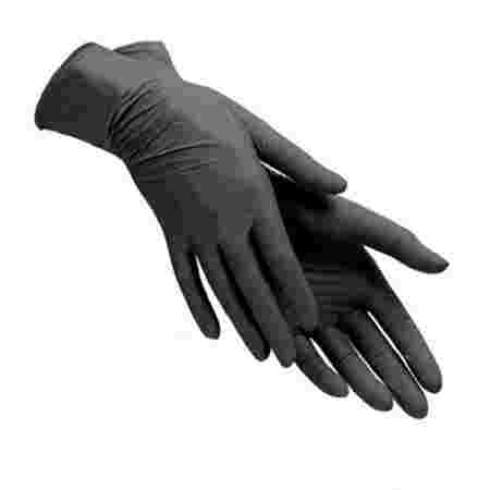 Перчатки нитриловые без пудры нестерильные 10 пар Черные (XS)
