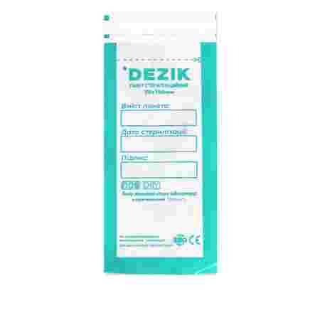 Пакеты для стерилизации (прозрачные) Dezik 75х150 мм 100 шт